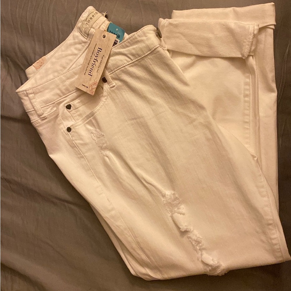 Torrid distressed jeans